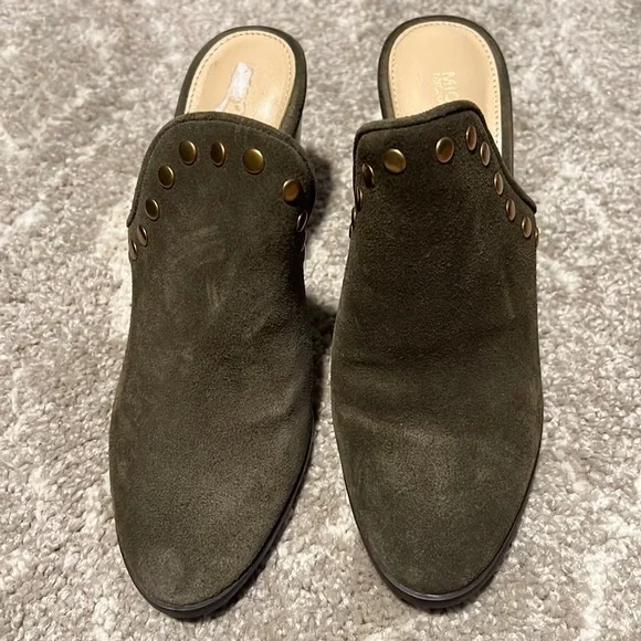Suede mules - Picture 1 of 4